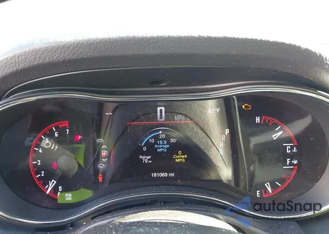 2018 Dodge Durango Gt Rwd из США, поврежденный, VIN 1C4RDHDG7JC329005